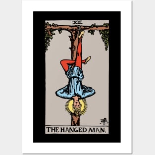 The Hanged Man Tarot Card Rider Waite Posters and Art